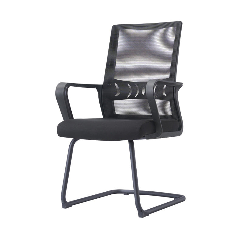 Modern Desk Chair Mesh Computer Chair High/Mid-Back Conference Chair Antique Black 1 Piece Clearhalo 'furn' 'furn_office_chair' 'Furniture' 'Office Chairs' 'Office Furniture' 'office_chair' 6301204