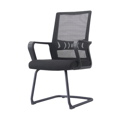 Modern Desk Chair Mesh Computer Chair High/Mid-Back Conference Chair Antique Black 1 Piece Clearhalo 'furn' 'furn_office_chair' 'Furniture' 'Office Chairs' 'Office Furniture' 'office_chair' 6301204
