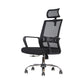 Modern Desk Chair Mesh Computer Chair High/Mid-Back Conference Chair Textured Black 1 Piece Clearhalo 'furn' 'furn_office_chair' 'Furniture' 'Office Chairs' 'Office Furniture' 'office_chair' 6301209