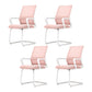 Modern Fixed Arms Desk Chair Mid Back Ergonomic Mesh Task Chair