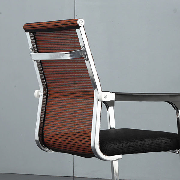 Modern Desk Chair Mesh Computer Chair Conference Chair No Wheels Clearhalo 'furn' 'furn_office_chair' 'Furniture' 'Office Chairs' 'Office Furniture' 'office_chair' 6301266