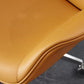 Poltrona direzionale in pelle con schienale alto e ampia sedia da manager contemporanea da 29".