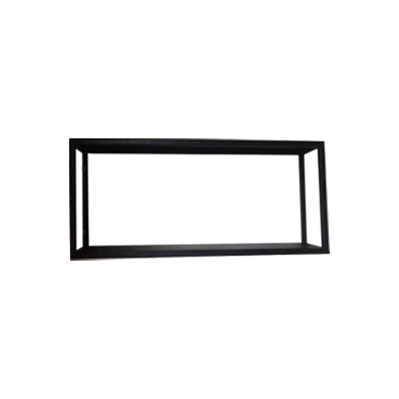 Wall Mounted Metal Bookshelf Modern Floating Bookcase with 1 Shelf 23.6"L x 13"W x 14.2"H Clearhalo 'Bookcases' 'furn' 'furn_bookcases' 'Furniture' 'Office Furniture' 6301379