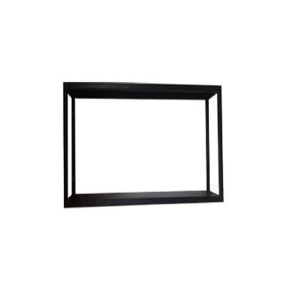 Wall Mounted Metal Bookshelf Modern Floating Bookcase with 1 Shelf 17.7"L x 13"W x 14.2"H Clearhalo 'Bookcases' 'furn' 'furn_bookcases' 'Furniture' 'Office Furniture' 6301384