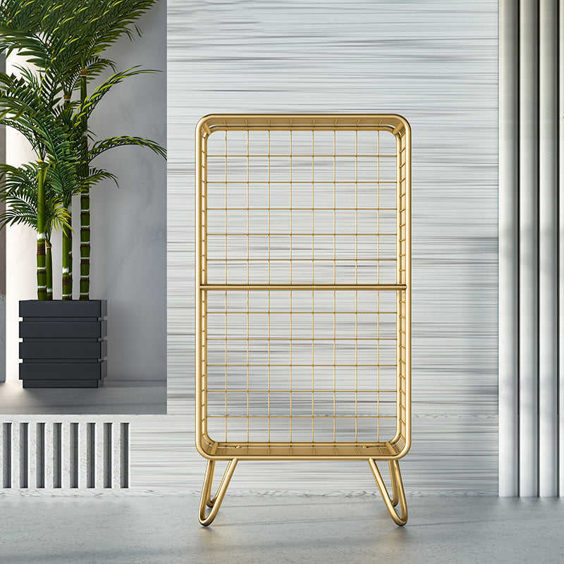 Estantería urbana estantería cerrada retrocedida de estantería de metal vertical para sala de estar