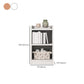 Contemporary Closed Back Shelf Bookcase Engineered Wood Bookshelf for Living Room Clearhalo 'Bookcases' 'furn' 'furn_bookcases' 'Furniture' 'Office Furniture' 6301535
