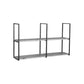 Wall Mounted Bookcase Modern Wooden Close Back Bookshelf with Shelves 47.2"L x 9.8"W x 27.6"H Clearhalo 'Bookcases' 'furn' 'furn_bookcases' 'Furniture' 'Office Furniture' 6301538