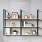 Wall Mounted Bookcase Modern Wooden Close Back Bookshelf with Shelves Clearhalo 'Bookcases' 'furn' 'furn_bookcases' 'Furniture' 'Office Furniture' 6301540