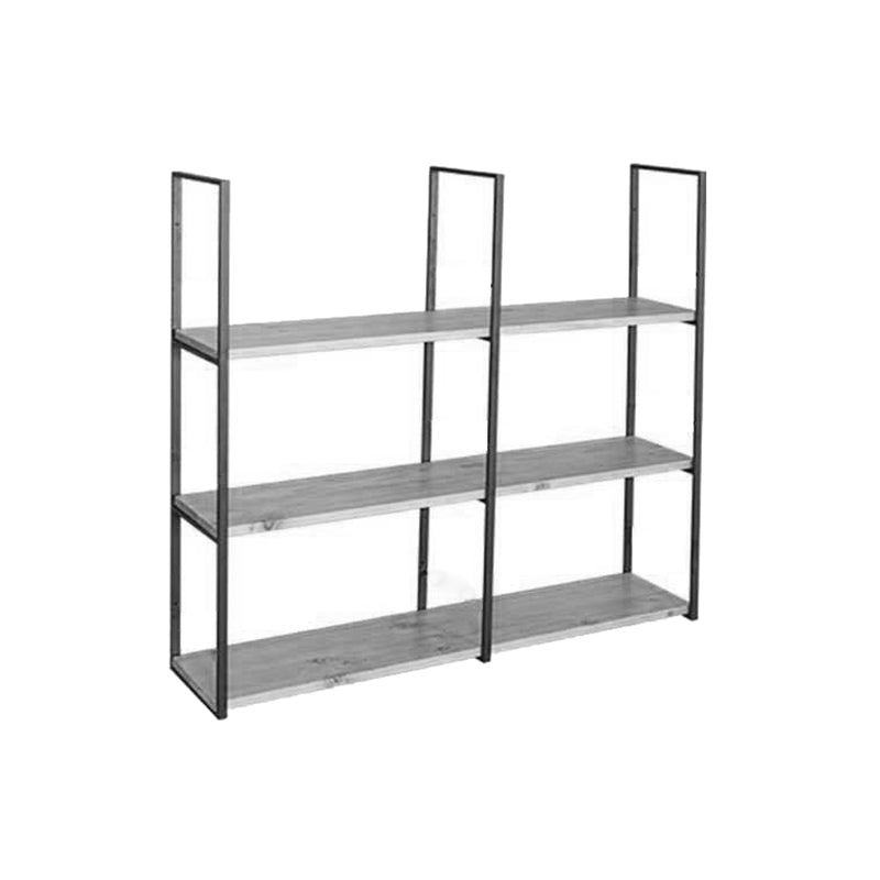 Wall Mounted Bookcase Modern Wooden Close Back Bookshelf with Shelves 47.2"L x 9.8"W x 41.3"H Clearhalo 'Bookcases' 'furn' 'furn_bookcases' 'Furniture' 'Office Furniture' 6301541