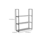 Wall Mounted Bookcase Modern Wooden Close Back Bookshelf with Shelves Clearhalo 'Bookcases' 'furn' 'furn_bookcases' 'Furniture' 'Office Furniture' 6301552
