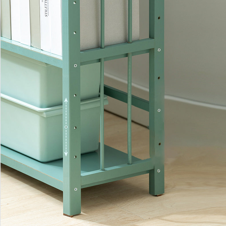 Etagere Modern Bookshelf Open Wooden Shelf Bookcase for Study Room