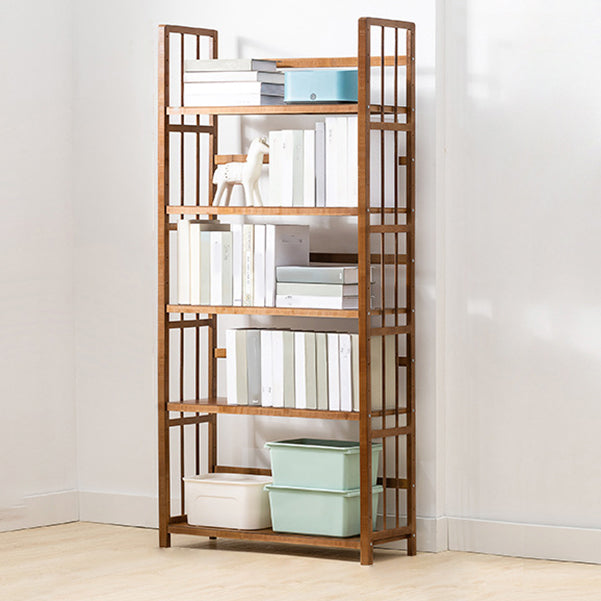 Etagere Modern Bookshelf Open Wooden Shelf Bookcase for Study Room