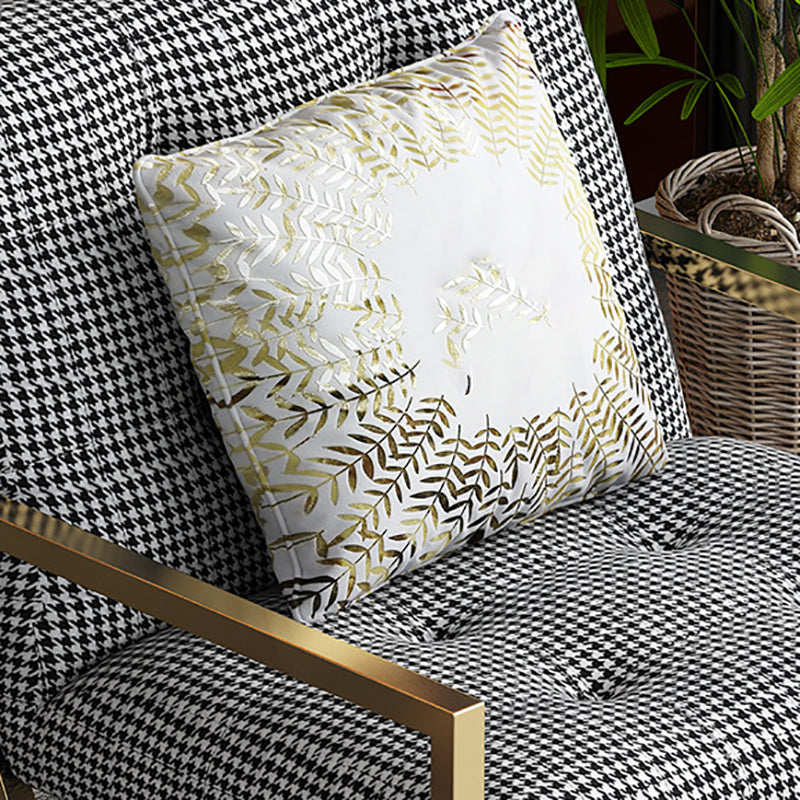 Tufted Cushions Lounge Chair Arms Included Reclining Chair with Pillow Clearhalo 'Accent Chairs' 'accent_chairs' 'Chairs & Seating' 'furn' 'furn_accent_chairs' 'Furniture' 'Living Room Furniture' 6301790