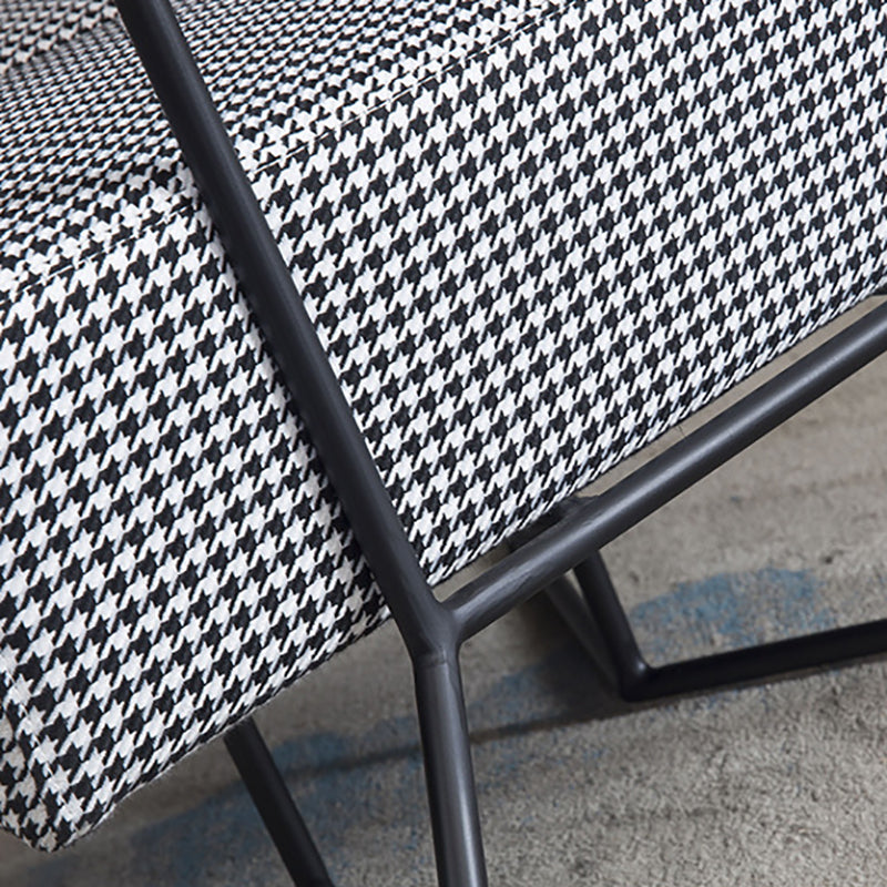 Chenille Arm Chair 29.92" Wide Arms Included Accent Armchair Clearhalo 'Accent Chairs' 'accent_chairs' 'Chairs & Seating' 'furn' 'furn_accent_chairs' 'Furniture' 'Living Room Furniture' 6301820