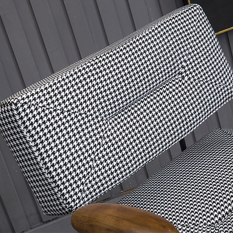 Chenille Arm Chair 29.92" Wide Arms Included Accent Armchair Clearhalo 'Accent Chairs' 'accent_chairs' 'Chairs & Seating' 'furn' 'furn_accent_chairs' 'Furniture' 'Living Room Furniture' 6301823