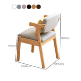 19.68" Wide Arm Chair Solid Wood Frame Chair for Living Room Clearhalo 'Accent Chairs' 'accent_chairs' 'Chairs & Seating' 'furn' 'furn_accent_chairs' 'Furniture' 'Living Room Furniture' 6301935