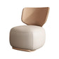 22.83" Wide Parsons Chair Armless Chair with Fixed Back for Living Room Off-White Faux Leather 1 Piece Clearhalo 'Accent Chairs' 'accent_chairs' 'Chairs & Seating' 'furn' 'furn_accent_chairs' 'Furniture' 'Living Room Furniture' 6301945