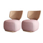 22.83" Wide Parsons Chair Armless Chair with Fixed Back for Living Room Pink Linen 2 Piece Set Clearhalo 'Accent Chairs' 'accent_chairs' 'Chairs & Seating' 'furn' 'furn_accent_chairs' 'Furniture' 'Living Room Furniture' 6301961