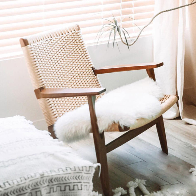 Solid Wood Frame Lounge Chair Living Room Accent Chair with Legs Clearhalo 'Accent Chairs' 'accent_chairs' 'Chairs & Seating' 'furn' 'furn_accent_chairs' 'Furniture' 'Living Room Furniture' 6301972