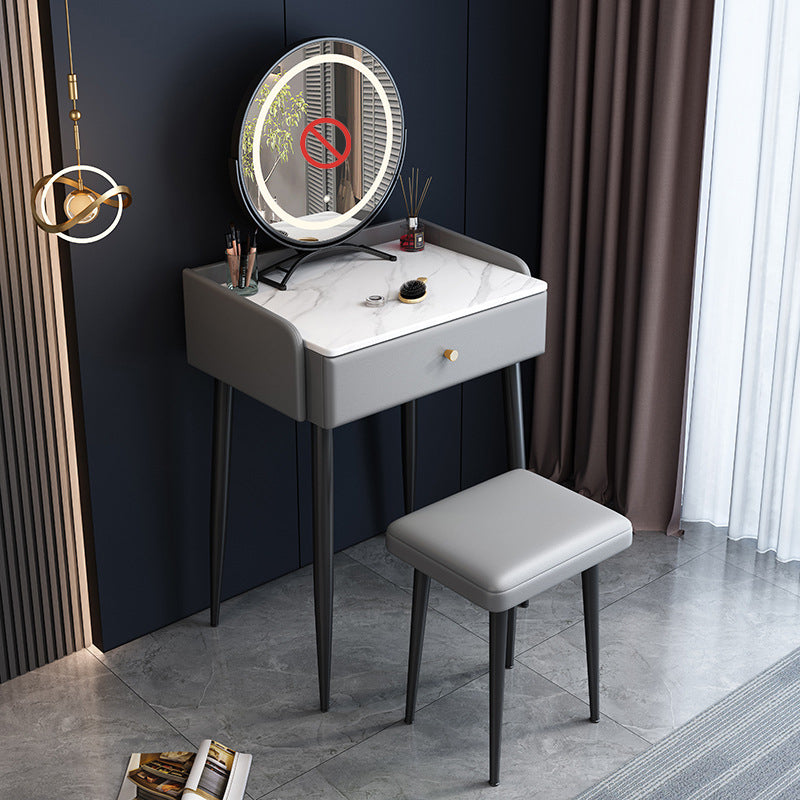 Modern 1 Drawer Vanity Dressing Table 23.62" Wide Vanity Set