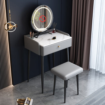 Modern 1 Drawer Vanity Dressing Table 23.62" Wide Vanity Set