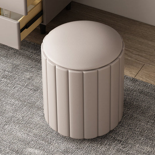 Vanity 5 cassetti di top di pietra contemporanea set vanità con sgabello