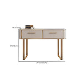 Glam 17.71 "tavolo da toeletta set di vanità largo con cassetto