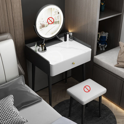 17.32 "tavolo da toeletta contemporaneo set largo con cassetto