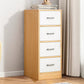 4 Drawers Wood Side Cabinet Contemporary 1 - Door Accent Chest Clearhalo 'Cabinets & Chests' 'cabinets_chests' 'furn' 'furn_cabinets_chests' 'Furniture' 'Living Room Furniture' 6302323