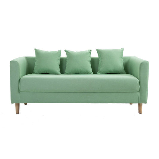 Contemporary 23.62" H Cotton Blend Tuxedo Arm Sofa for Living Room Clearhalo 'furn' 'furn_sofas' 'Furniture' 'Living Room Furniture' 'Sofa' 'sofas' 6302673