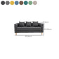 Contemporary 23.62" H Cotton Blend Tuxedo Arm Sofa for Living Room Clearhalo 'furn' 'furn_sofas' 'Furniture' 'Living Room Furniture' 'Sofa' 'sofas' 6302674