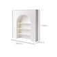 Contemporary 3 Shelves Accent Chest White 7.87-Inch D Cabinet Clearhalo 'Cabinets & Chests' 'cabinets_chests' 'furn' 'furn_cabinets_chests' 'Furniture' 'Living Room Furniture' 6302688