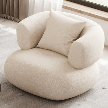 Contemporain 28,74 "H SOFA DE TRAUSE DE TUXEDO DE LOIE BLANC