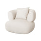 Contemporain 28,74 "H SOFA DE TRAUSE DE TUXEDO DE LOIE BLANC