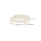Contemporary 27.55" H Microsuede Pillow Top Arm Sofa for Living Room