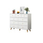 35.4" Tall Wood Storage Cabinet Modern Drawers Included Accent Chest 47"L x 16"W x 35"H White Clearhalo 'Cabinets & Chests' 'cabinets_chests' 'furn' 'furn_cabinets_chests' 'Furniture' 'Living Room Furniture' 6303139