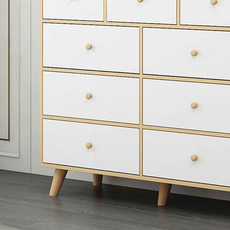 35.4" Tall Wood Storage Cabinet Modern Drawers Included Accent Chest Clearhalo 'Cabinets & Chests' 'cabinets_chests' 'furn' 'furn_cabinets_chests' 'Furniture' 'Living Room Furniture' 6303146