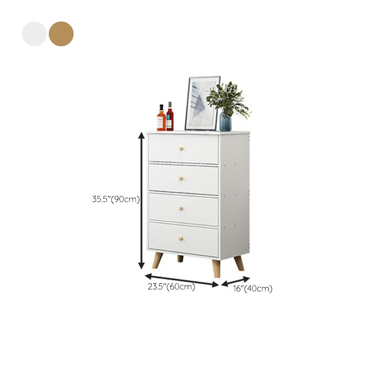 35.4" Tall Wood Storage Cabinet Modern Drawers Included Accent Chest Clearhalo 'Cabinets & Chests' 'cabinets_chests' 'furn' 'furn_cabinets_chests' 'Furniture' 'Living Room Furniture' 6303152
