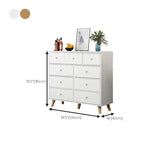 35.4" Tall Wood Storage Cabinet Modern Drawers Included Accent Chest Clearhalo 'Cabinets & Chests' 'cabinets_chests' 'furn' 'furn_cabinets_chests' 'Furniture' 'Living Room Furniture' 6303154