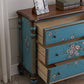 Distressed Wood Accent Chest 32.8" Tall 3 Drawers Side Cabinet Clearhalo 'Cabinets & Chests' 'cabinets_chests' 'furn' 'furn_cabinets_chests' 'Furniture' 'Living Room Furniture' 6303185