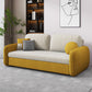 31.49" Wide Sleeper Sofa Velvet Detachable Mattress Sofa Bed with Storage