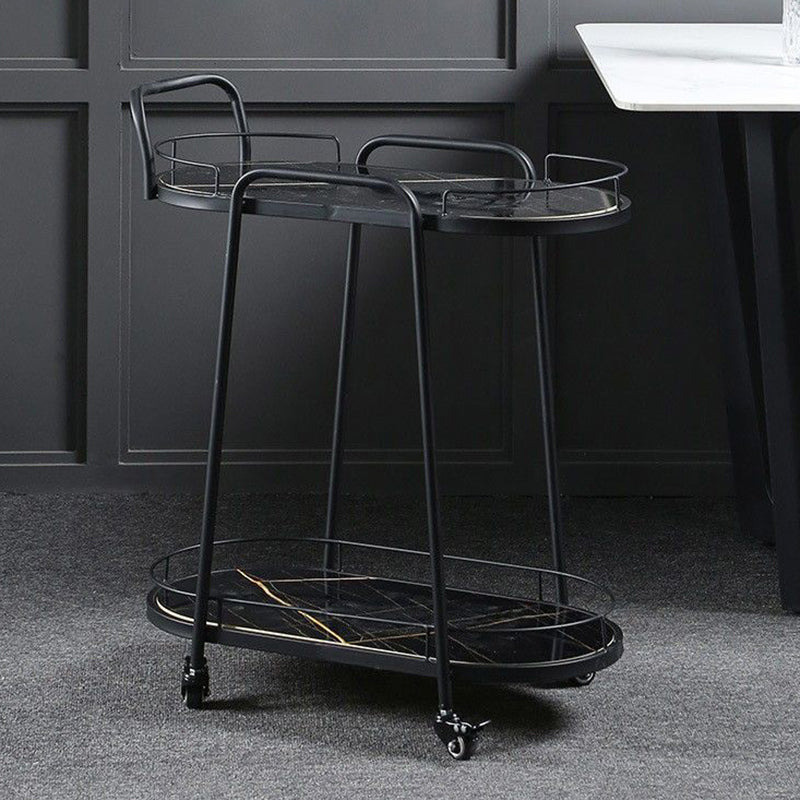 Tavolo da preparazione ovale contemporaneo tavolo da preparazione in metallo per cucina