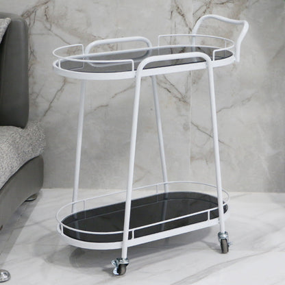 Tavolo da preparazione ovale in stile moderno tavolo da preparazione in metallo per cucina