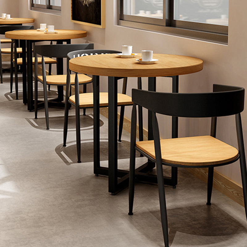 Modern Solid Wood Dining Table Round Dining Table for Home Use