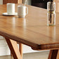 Rectangle Double Base Dining Table Medieval Modern Style Wood Table for Kitchen Clearhalo 'Dining Tables & Seating' 'Dining Tables' 'dining_table' 'furn' 'furn_dining_table' 'Furniture' 'Kitchen & Dining Furniture' 6303684
