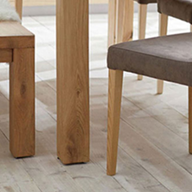 Rectangle 4 Legs Dining Table Medieval Modern Style Wood Table for Kitchen Clearhalo 'Dining Tables & Seating' 'Dining Tables' 'dining_table' 'furn' 'furn_dining_table' 'Furniture' 'Kitchen & Dining Furniture' 6303715