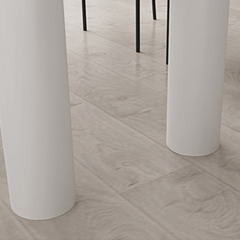 Modern Sintered Stone Dining Table 3-foot Kitchen Dinner Table Clearhalo 'Dining Tables & Seating' 'Dining Tables' 'dining_table' 'furn' 'furn_dining_table' 'Furniture' 'Kitchen & Dining Furniture' 6303730