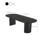 Modern Sintered Stone Dining Table Double Pedestal Table for Home Use Clearhalo 'Dining Tables & Seating' 'Dining Tables' 'dining_table' 'furn' 'furn_dining_table' 'Furniture' 'Kitchen & Dining Furniture' 6303818
