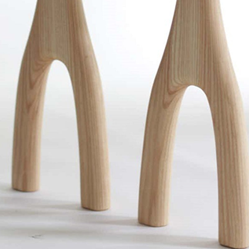 Rectangle 3 Legs Dining Table Medieval Modern Style Pine Wood Table for Kitchen Clearhalo 'Dining Tables & Seating' 'Dining Tables' 'dining_table' 'furn' 'furn_dining_table' 'Furniture' 'Kitchen & Dining Furniture' 6303885