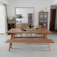 Modern Solid Wood Dining Table Trestle Base Dining Table for Dining Room Clearhalo 'Dining Tables & Seating' 'Dining Tables' 'dining_table' 'furn' 'furn_dining_table' 'Furniture' 'Kitchen & Dining Furniture' 6304032